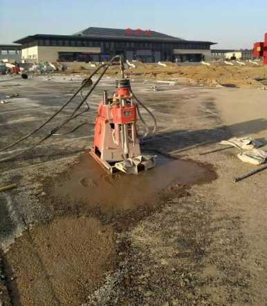 沧州海兴县注浆加固工程